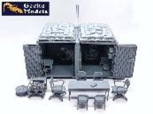 画像2: ゲッコー・モデル[GEC35GM0119]1/35 米軍基地 コンテナコマンドステーション (ベトナム戦争) (2)
