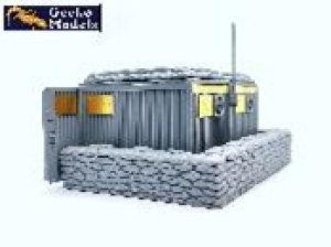 画像3: ゲッコー・モデル[GEC35GM0119]1/35 米軍基地 コンテナコマンドステーション (ベトナム戦争) (3)