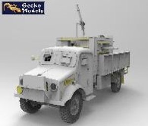 画像2: ゲッコー・モデル[GEC35GM0154]1/35 ベッドフォード OY アルマジロMk.III 即製装甲車 (2)