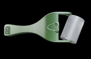 画像3: グリーンスタッフワールド[GSW-10492]ハンドル付ローリングピン 砂岩敷石スモール [1/64〜1/48] (3)