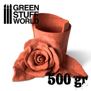 画像2: グリーンスタッフワールド[GSWD-2335]DAS モデリングクレイ テラコッタ 500g (2)