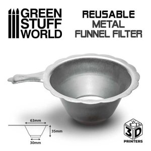 画像1: グリーンスタッフワールド[GSWD-3098]Reusable metal resin filter (1)