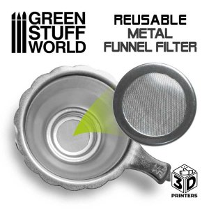 画像2: グリーンスタッフワールド[GSWD-3098]Reusable metal resin filter (2)