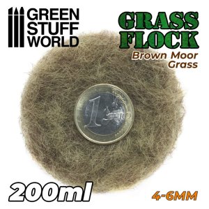 画像2: グリーンスタッフワールド[GSWD-11151]スタティックグラス4〜6mm 茶褐色の枯平原(200ml) (2)