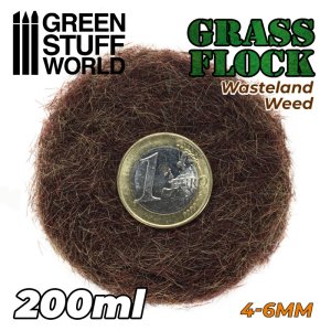 画像2: グリーンスタッフワールド[GSWD-11156]スタティックグラス4〜6mm 荒れ地の雑草(200ml) (2)