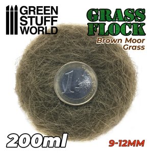 画像2: グリーンスタッフワールド[GSWD-11164]スタティックグラス9〜12mm 茶褐色の枯平原(200ml) (2)