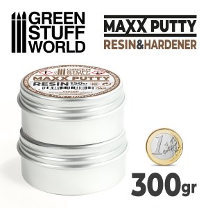 画像2: グリーンスタッフワールド[GSWD-3412]Maxx Putty 高強度エポキシパテ 300g (2)