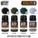 画像2: グリーンスタッフワールド[GSWD-11283]Natural Earth pigments Set 30ml - No. 3 (2)