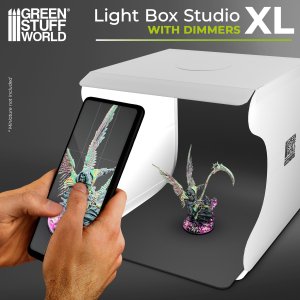 画像1: グリーンスタッフワールド[GSWD-3584]LED付ボックス撮影ブース　XLサイズ (1)