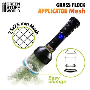 画像2: グリーンスタッフワールド[GSWD-3662]グラスフロックアプリケーター用交換パーツ　（ラージメッシュ仕様） (2)