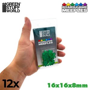 画像2: グリーンスタッフワールド[GSWD-4063]グリーン ミープル 16×16×8mm (2)