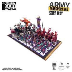 画像1: グリーンスタッフワールド[GSWD-11938]アーミー搬送バッグ用 追加トレー (1)