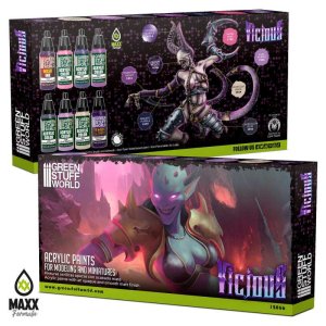 画像3: グリーンスタッフワールド[GSWC-12066]アクリル塗料セット ヴィシャスカラー (3)