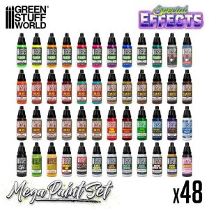 画像2: グリーンスタッフワールド[GSWC-12262]スペシャルエフェクトメガペイントセット(48本入) (2)