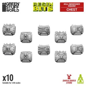 画像1: グリーンスタッフワールド[GSWD-12377]DakkaDakka - Kill Obsessed Squad - Torsos 1:48 (1)