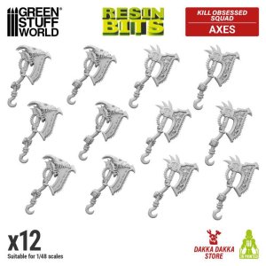 画像1: グリーンスタッフワールド[GSWD-12381]DakkaDakka - Kill Obsessed Squad - Axes 1:48 (1)