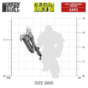 画像2: グリーンスタッフワールド[GSWD-12381]DakkaDakka - Kill Obsessed Squad - Axes 1:48 (2)