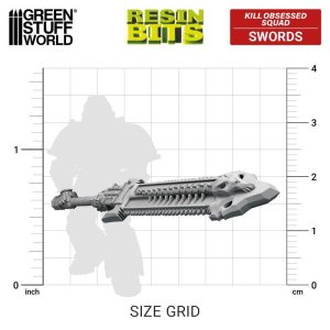 画像2: グリーンスタッフワールド[GSWD-12408]DakkaDakka - Kill Obsessed Squad - Swords 1:48 (2)