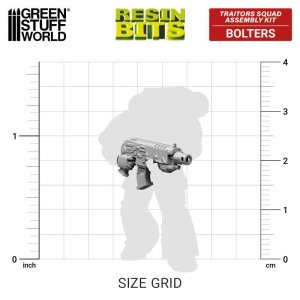 画像2: グリーンスタッフワールド[GSWD-12411]DakkaDakka - TRAITORS SQUAD - Chaos Bolter Guns 1:48 (2)