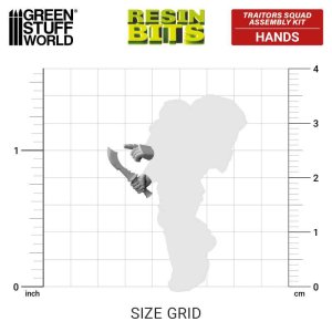画像2: グリーンスタッフワールド[GSWD-12413]DakkaDakka - TRAITORS SQUAD - Hands 1:48 (2)