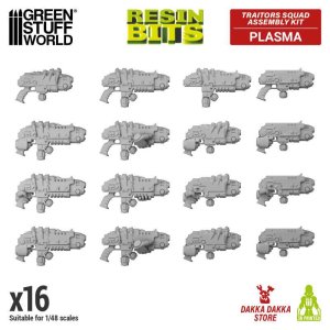 画像3: グリーンスタッフワールド[GSWD-12414]DakkaDakka - TRAITORS SQUAD - Chaos Plasma gun 1:48 (3)