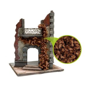 画像5: グリーンスタッフワールド[GSWD-4636]ツタの植生シート ブラウン(枯れたオークの葉) 大 (5)