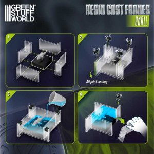 画像3: グリーンスタッフワールド[GSWD-4729]レジンキャストフレーム - スモール (3)