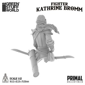 画像4: グリーンスタッフワールド[GSWD-12680]1/12 PRIMAL Collectibles - ファイター　キャサリン・ブロム (4)