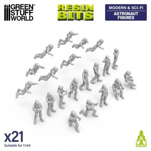画像1: グリーンスタッフワールド[GSWD-12714］1/144　スペースクルーセット (1)
