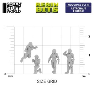 画像2: グリーンスタッフワールド[GSWD-12714］1/144　スペースクルーセット (2)