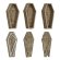 画像5: グリーンスタッフワールド[GSWD-12721]Dungeon Wooden Coffins 1:48 (5)