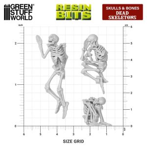 画像2: グリーンスタッフワールド[GSWD-12742]Dead Skeletons 1:35 (2)