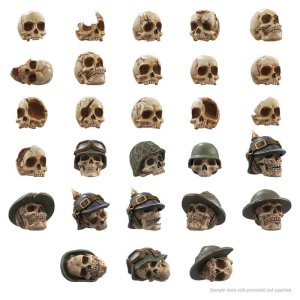 画像5: グリーンスタッフワールド[GSWD-12743]1000x Battlefield Resin Skulls 1:48-1:35 (5)