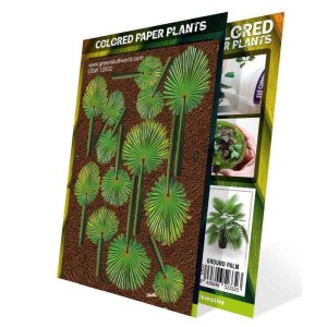 画像3: グリーンスタッフワールド[GSWD-12832]Colored Paper Plants - Ground Palm (3)