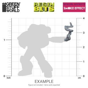画像4: グリーンスタッフワールド[GSWD-12914]3Dプリントセット - スモークエフェクト 1:48-1:35 (4)