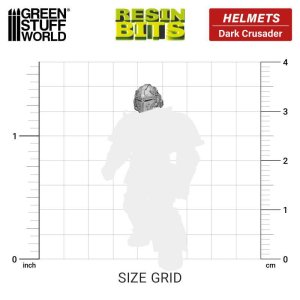 画像2: グリーンスタッフワールド[GSWD-12924]DakkaDakka　1/48　ダーククルセイダヘルメットセット（10個入り） (2)