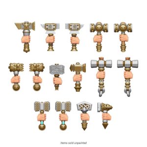 画像5: グリーンスタッフワールド[GSWD-12968]3Dプリントセット - ドワーフハンマー1:48 (5)