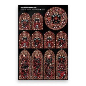 画像2: グリーンスタッフワールド[GSWD-5128]ステンドグラス　デモニック - Large (2)