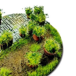 画像3: グリーンスタッフワールド[GSWD-13009]草むら  6 mm - ダークグリーン (3)