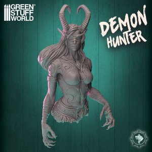 画像1: グリーンスタッフワールド[GSWD-5282］White Werewolf Tavern　1/10　闇に潜む悪魔を狩る孤高の戦士　デーモンハンター (1)