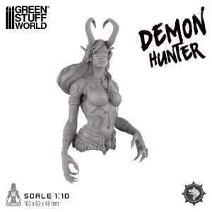 画像3: グリーンスタッフワールド[GSWD-5282］White Werewolf Tavern　1/10　闇に潜む悪魔を狩る孤高の戦士　デーモンハンター (3)