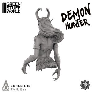 画像4: グリーンスタッフワールド[GSWD-5282］White Werewolf Tavern　1/10　闇に潜む悪魔を狩る孤高の戦士　デーモンハンター (4)