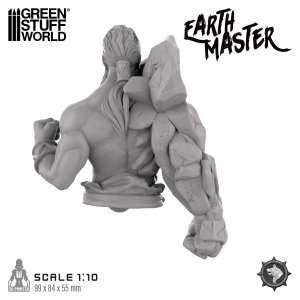 画像4: グリーンスタッフワールド[GSWD-5283］White Werewolf Tavern　1/10　大地の力を操る神秘の存在アースマスター (4)