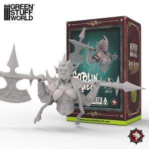 画像2: グリーンスタッフワールド[GSWD-5285］White Werewolf Tavern　1/10　ゴブリン族を統べる女王　ゴブリンクイーン (2)