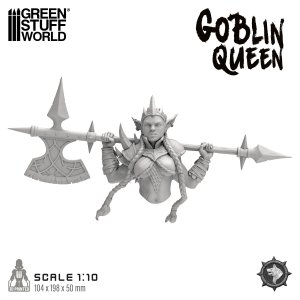 画像3: グリーンスタッフワールド[GSWD-5285］White Werewolf Tavern　1/10　ゴブリン族を統べる女王　ゴブリンクイーン (3)