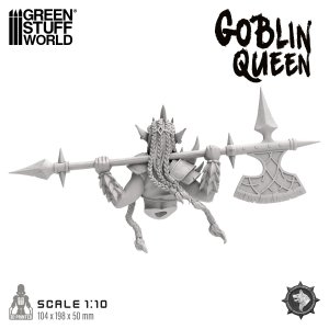 画像4: グリーンスタッフワールド[GSWD-5285］White Werewolf Tavern　1/10　ゴブリン族を統べる女王　ゴブリンクイーン (4)
