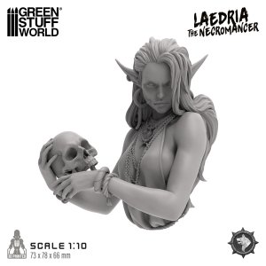 画像3: グリーンスタッフワールド[GSWD-5286］White Werewolf Tavern　1/10　禁断の魔術を操る死霊術師　ラエドリア (3)