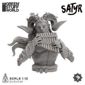 画像3: グリーンスタッフワールド[GSWD-5289］White Werewolf Tavern　1/10　神秘的な森に住まう半人半獣の精霊　サティロス (3)