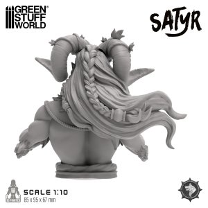 画像4: グリーンスタッフワールド[GSWD-5289］White Werewolf Tavern　1/10　神秘的な森に住まう半人半獣の精霊　サティロス (4)