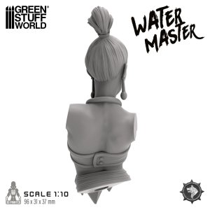 画像4: グリーンスタッフワールド[GSWD-5290］White Werewolf Tavern　1/10　水の精霊を操る神秘の存在　ウォーターマスター (4)